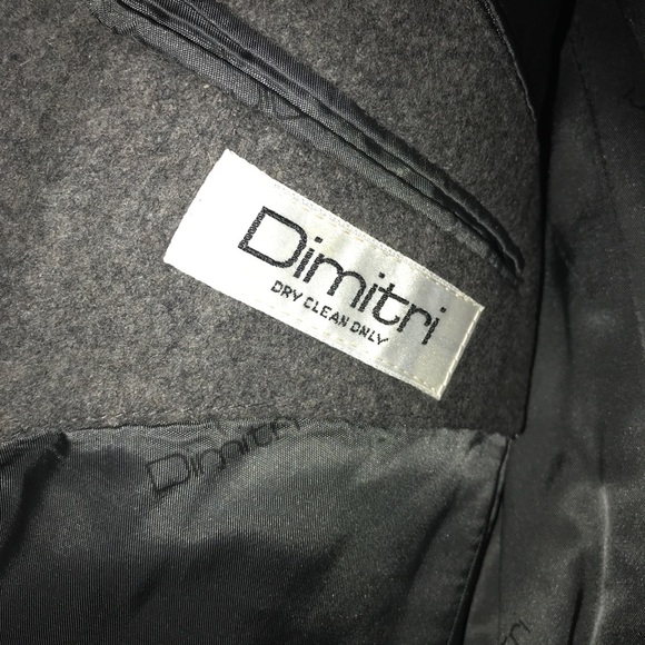 Grey wool blazer. Size 40R - Picture 2 of 2